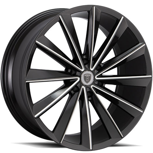 Borghini B99 Black with Milled Spokes