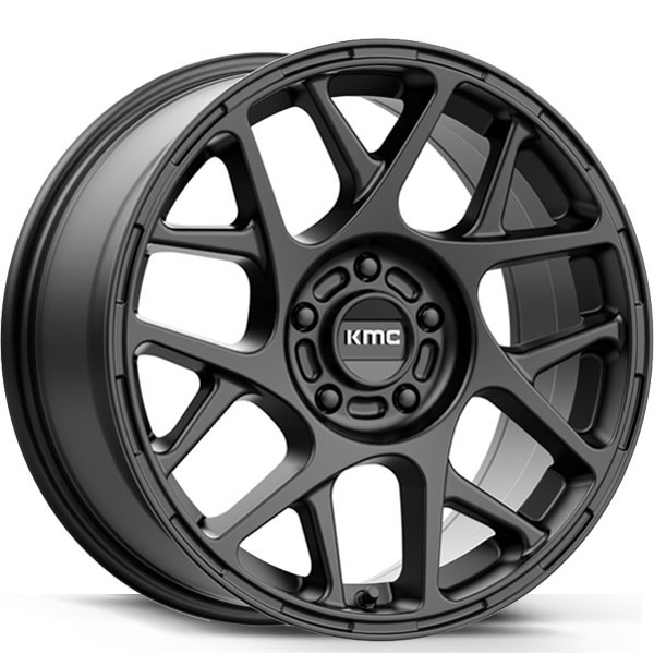 KMC KM708 Bully Satin Black